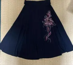 【used】ストレッチ素材　社交ダンス　スカート