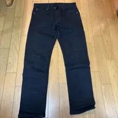 UNIQLO ブラック ジーンズ 30/76cm