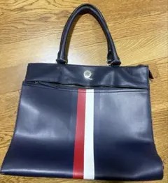 トミーヒルフィガー　トートバッグ ネイビー