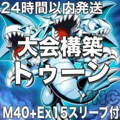 希少』大会本格構築 デッキ トゥーン メイン40+EX15枚 汎用 誘発