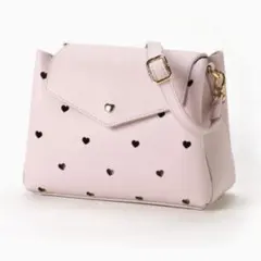 マジェスティックレゴン ピンク ハートショルダーバッグ