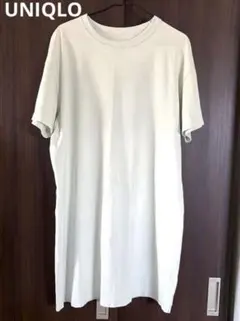 UNIQLO U クルーネックTシャツ 半袖 ライトグリーン XLサイズのサムネイル