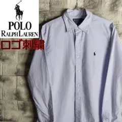 Ralph Lauren ラルフローレン BDシャツ ロゴ刺繍 SH-114