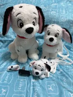 101匹わんちゃん　ぬいぐるみ、ショルダー、耳、クリップなどまとめ売り