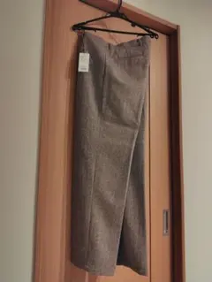 URBAN RESEARCH ROSSO・新品・ウールツイードパンツ・ブラウン