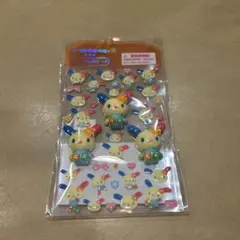 산리오 ウサハナ オーロラ立体シール 신품 미개봉