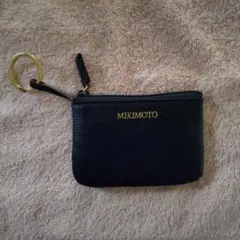 MIKIMOTO 紺 コインケース