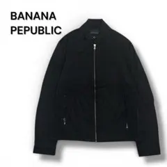 美品 バナナリパブリック ブルゾン ジャンパー ジャケット ブラック M