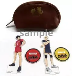 劇場版 ハイキュー!! 豪華版　ポーチ&アクリルスタンド2個アニメイト限定特典