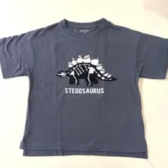 GLOBAL WORK ステゴザウルス スパンコール Tシャツ 120