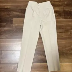 SENSE OF PLACE リネンライクハイウエストテーパードパンツ