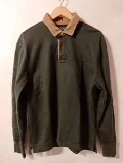 ホール様専用 90s 巨人タグ J.Crew Always ラガーシャツ 緑のサムネイル