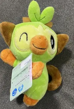 ポケットモンスター　ほぺぴたぬいぐるみ　サルノリ　新品未使用タグ付きのサムネイル