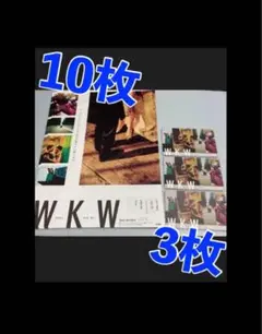 ウォン・カーウァイ WKW 4K フライヤー １０枚 カード 未使用 ３枚