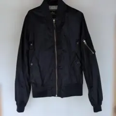 ALPHA INDUSTRIES ネイビー フライトジャケット L