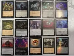 MTG EDH　弱者選別など黒デッキパーツ 15枚 マジックザギャザリング