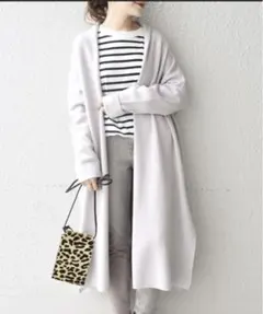 SHIPS♠︎ニットロングコートのサムネイル