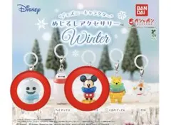 ディズニー めじるしアクセサリー Winter ミッキー　スノーギース　セット
