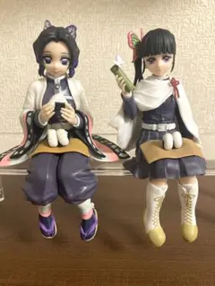 鬼滅の刃 プレミアムちょこのせフィギュア 2体セット 胡蝶しのぶ 栗花落カナヲ