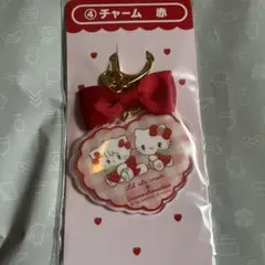 サンリオ アクリルキーホルダー 赤