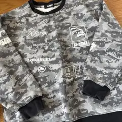 XLARGE キッズ 迷彩トレーナー140
