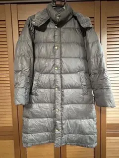 CROCODILE クロコダイル フード付きダウンロングコート L