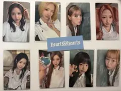 Hearts2Hearts ICONIC 通常盤 封入 8枚 コンプ トレカ - メルカリ