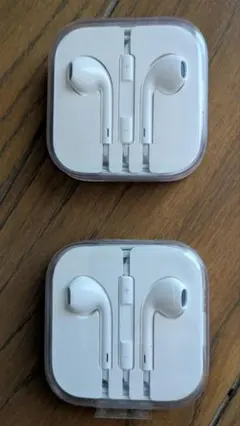 Apple 純正イヤホン イヤホンジャックタイプ ２個セット