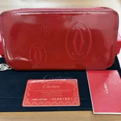 超美品‼️ カルティエ　財布　長財布　ハッピーバースデー　ラウンドファスナーのサムネイル