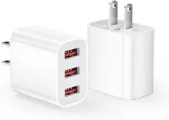 USB充電器 15W ACアダプターiPhone/iPad/Android