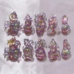 現品　ネイルチップ　量産型　平成女児　ゆめかわ　ゴテゴテ