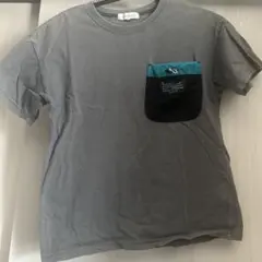 3can46n ポケット付き Tシャツ グレーのサムネイル