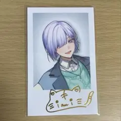 にじさんじ すぷれあ 城瀬いすみ チェキ風カード 箔押し