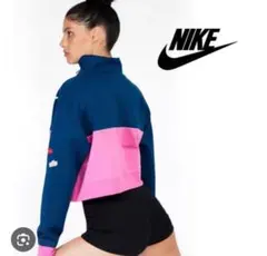 【NIKE PRO】ハーフジップルーズフィットスウェット/トレーニングウェア