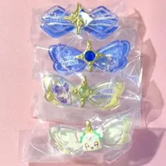 ① キミとアイドルプリキュア♪ キラルンリボン ガチャガチャ 4点セット