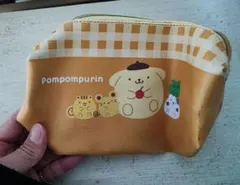 ポムポムプリン ポーチ オレンジ