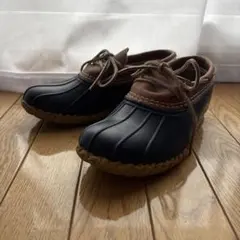 『美品』 エルエルビーン ビーンブーツ ラバーモカシン レインシューズ