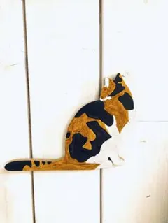 猫　キャット　シルエット　壁飾り　壁掛け　モビール　雑貨　北欧　キャットウォーク