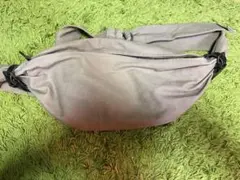 香久山鞄　グレー ボディバッグ ファブリック 備長炭染め帆布ボディバッグ レビュー | 香久山鞄