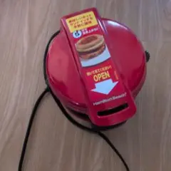 Hamilton Beach ホットサンドメーカー レッドのサムネイル