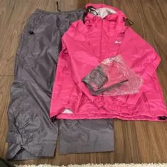 ロゴス　レインウェア サイズ140 上下セット