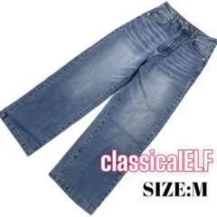 ⭐️A968⭐️ classicalELF ♥ ハイウエストルーズデニム ワイド