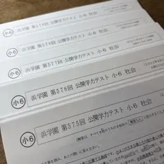 浜学園 公開学力テスト 小6 社会 2021年 1年分 美品 - メルカリ