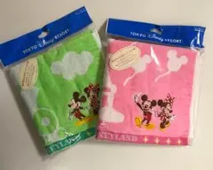 新品 未使用 ディズニーリゾート ミッキー ミニー タオルセット