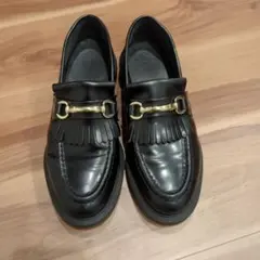 は*と様 Dr.Martens 黒ローファー