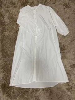 Global work ホワイトシャツワンピース Fサイズ