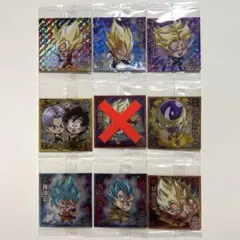 ドラゴンボール 超戦士シールウエハース超 超絶感謝の十周年 8種