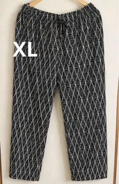 【新品タグ付】しまむらSUNNY HOUSE 総柄イージーパンツ XL
