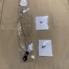 ネックレス ペンダント型 猫　＆　ピアス2点　未使用