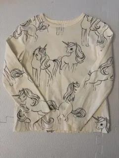 H&M ユニコーン柄 長袖カットソー 6/7
